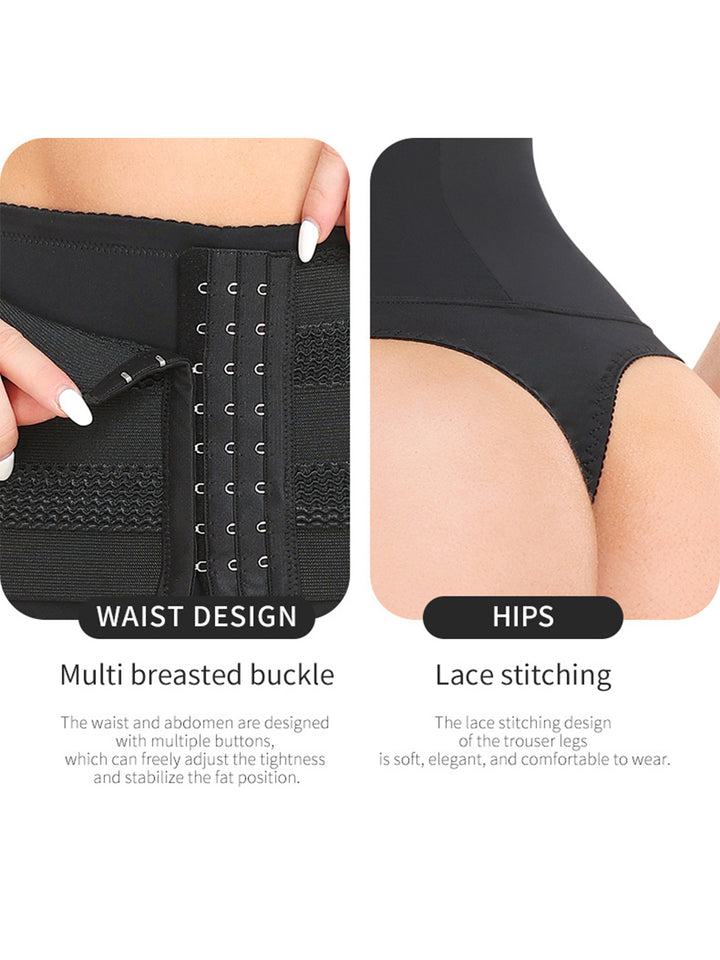 Adjustable High Waist Tummy Control Briefs