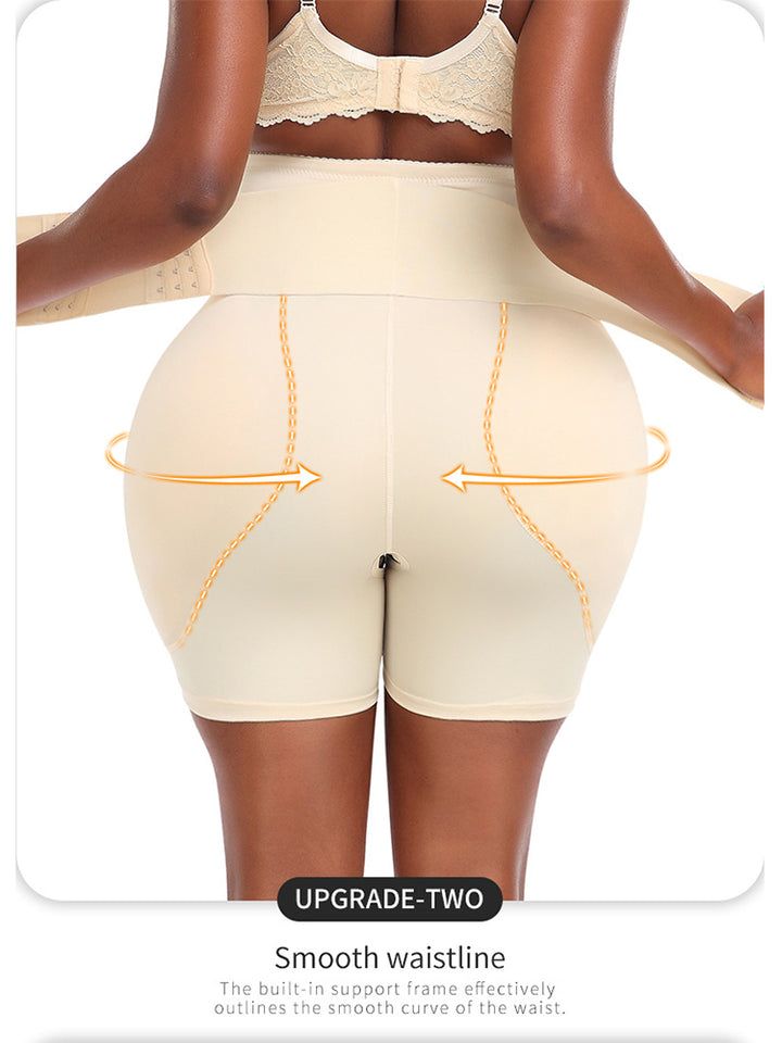 High Waist Removable Pad Butt Enhancer Tummy Control Shapewear