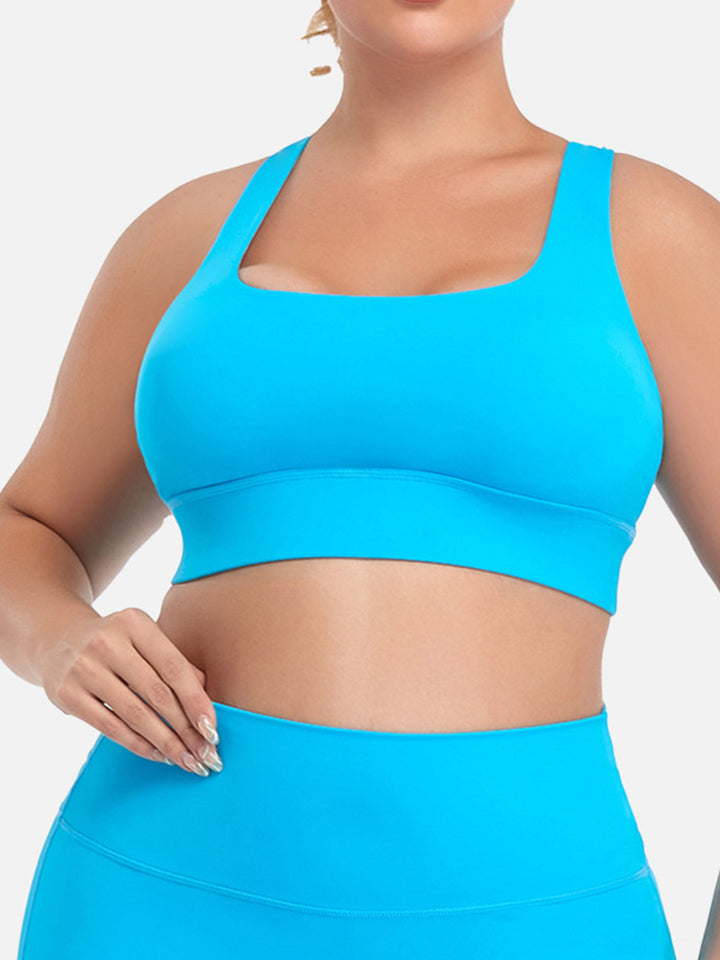 High-Elastic Breathable Yoga Set with Padded Sports Bra