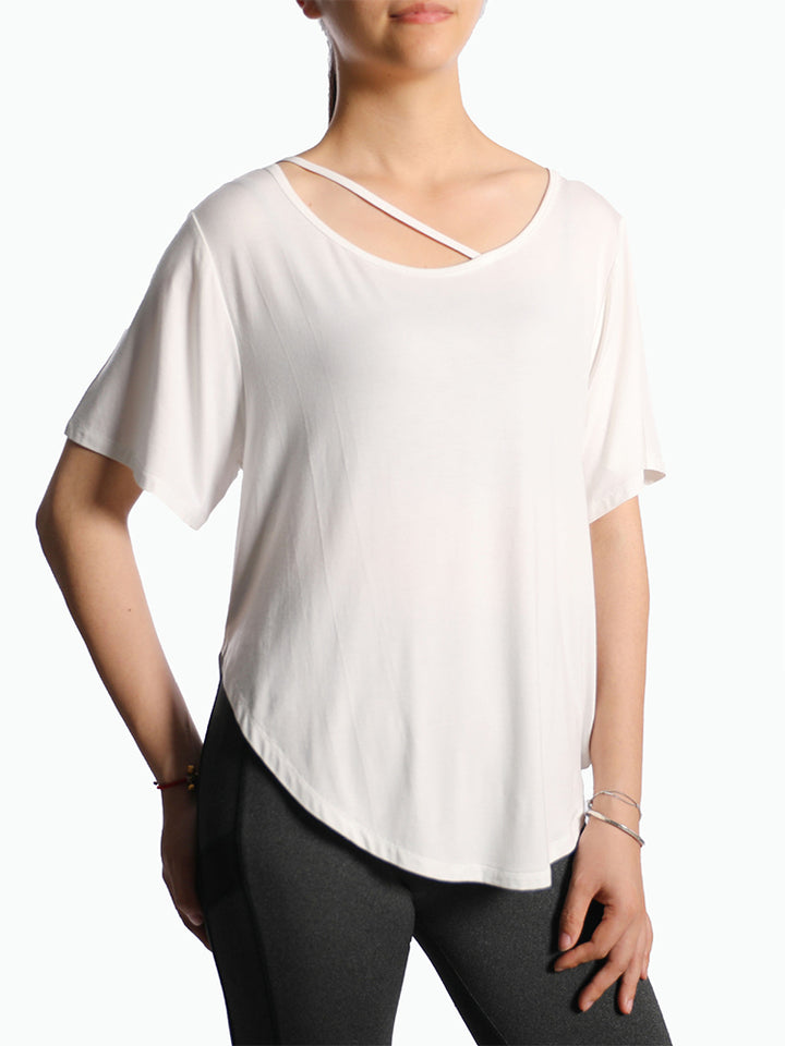 Loose-Fit Yoga and Sports Cover-Up Top