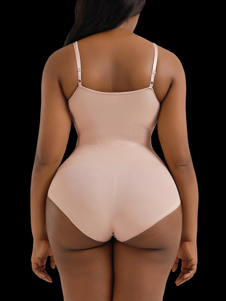 Seamless Sculpting Sling Shapewear Bodysuit