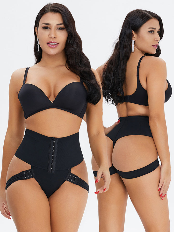 Mid Waist Butt Lifter Tummy Hip Lift Control Shapewear