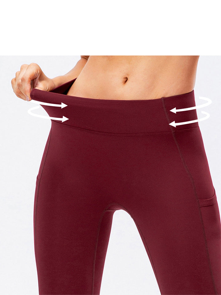 High Waist Fleece Yoga Fitness Thermal Bottoms