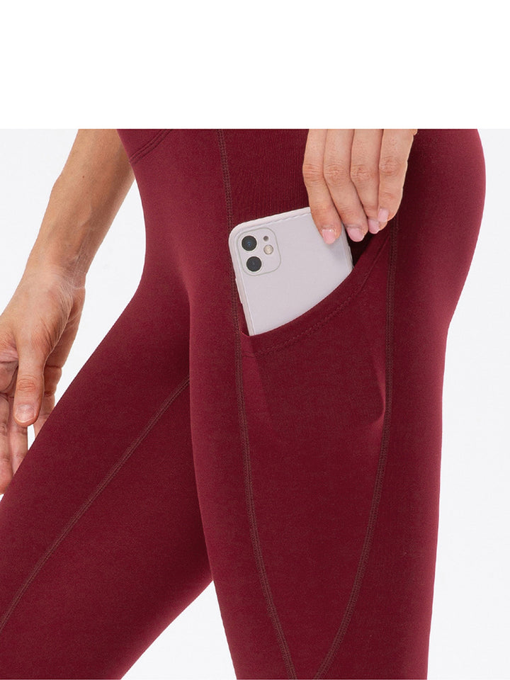 High Waist Fleece Yoga Fitness Thermal Bottoms