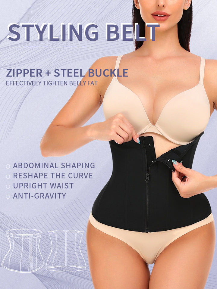 Boned Tummy Control Waist Shaper Waist Trainers