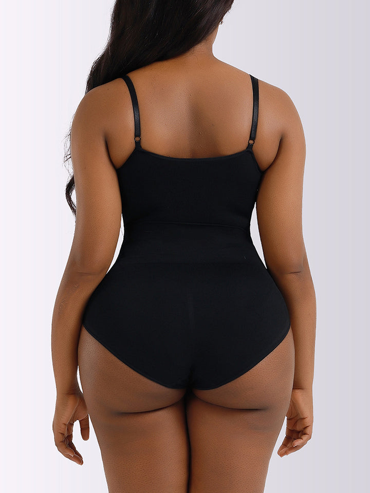 Seamless Sculpting Sling Shapewear Bodysuit