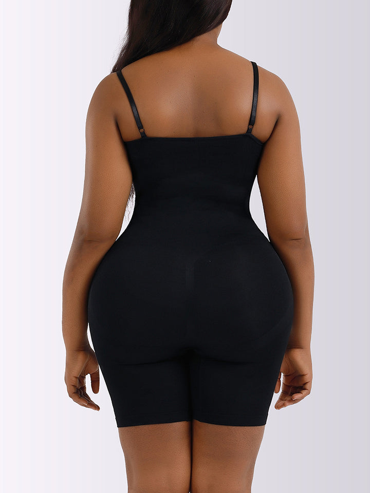 Seamless Sculpting Sling Shapewear Bodysuit