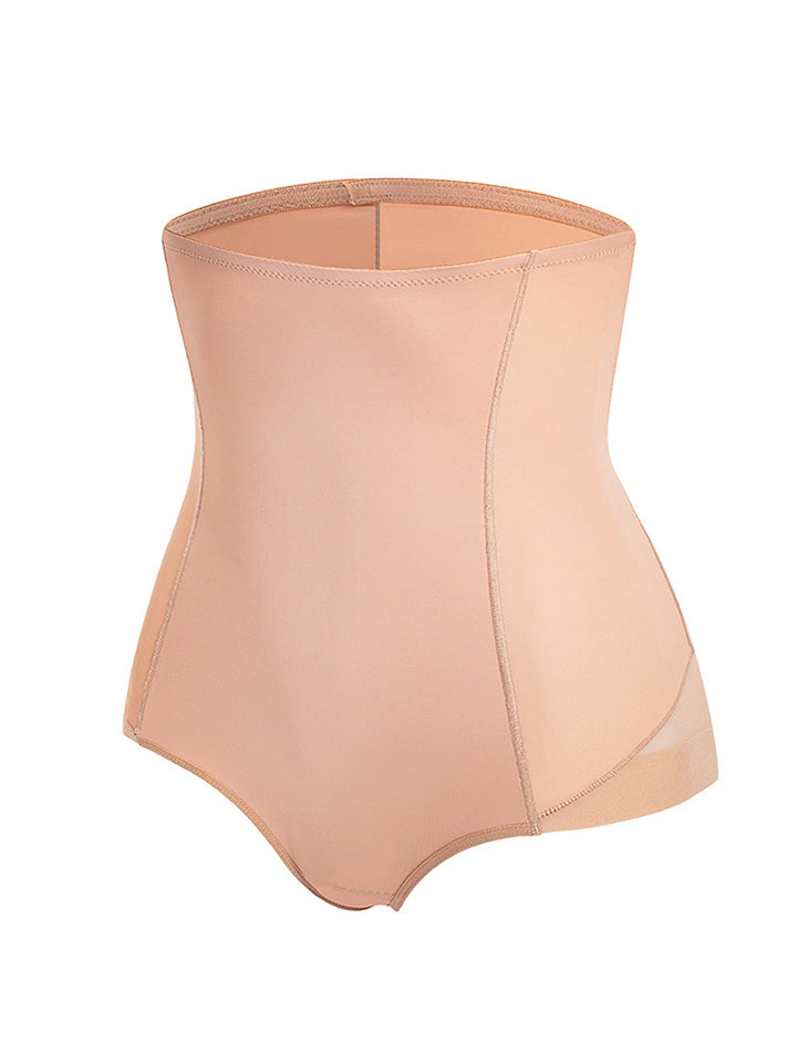 Seamless High-Waist Tummy Control Breathable Hip Lift Brief Shaper