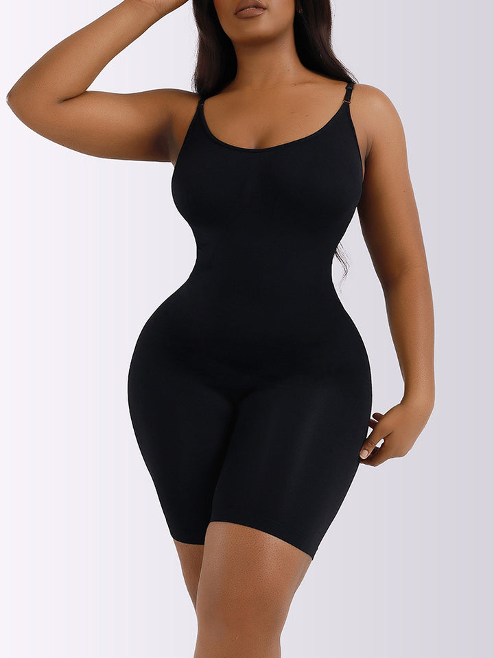 Seamless Sculpting Sling Shapewear Bodysuit