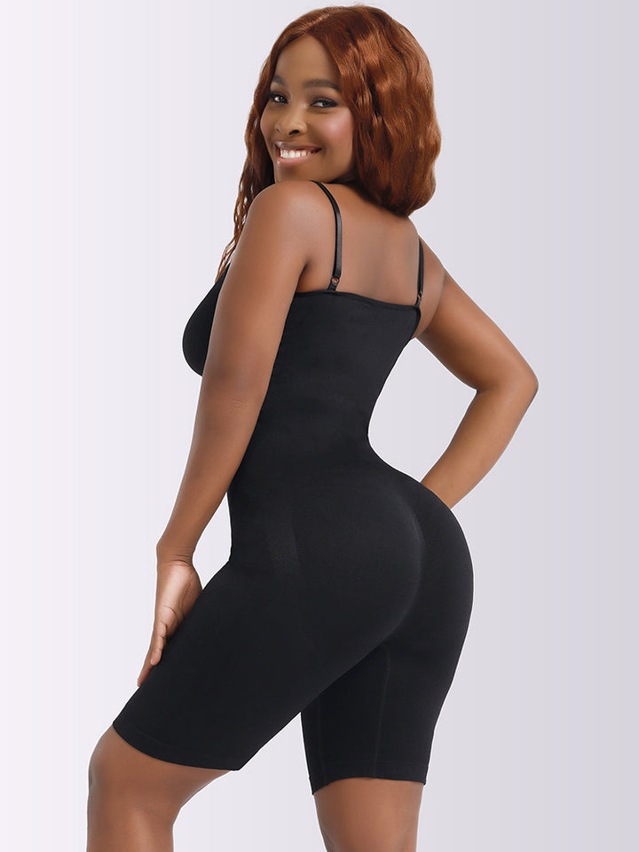 Seamless Sculpting Sling Shapewear Bodysuit