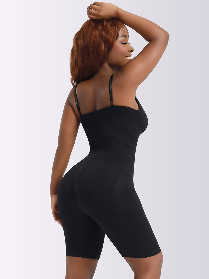 Seamless Sculpting Sling Shapewear Bodysuit