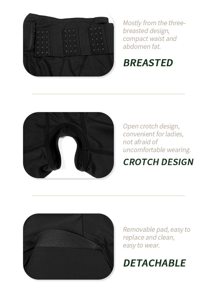 High Waist Removable Pad Butt Enhancer Tummy Control Shapewear