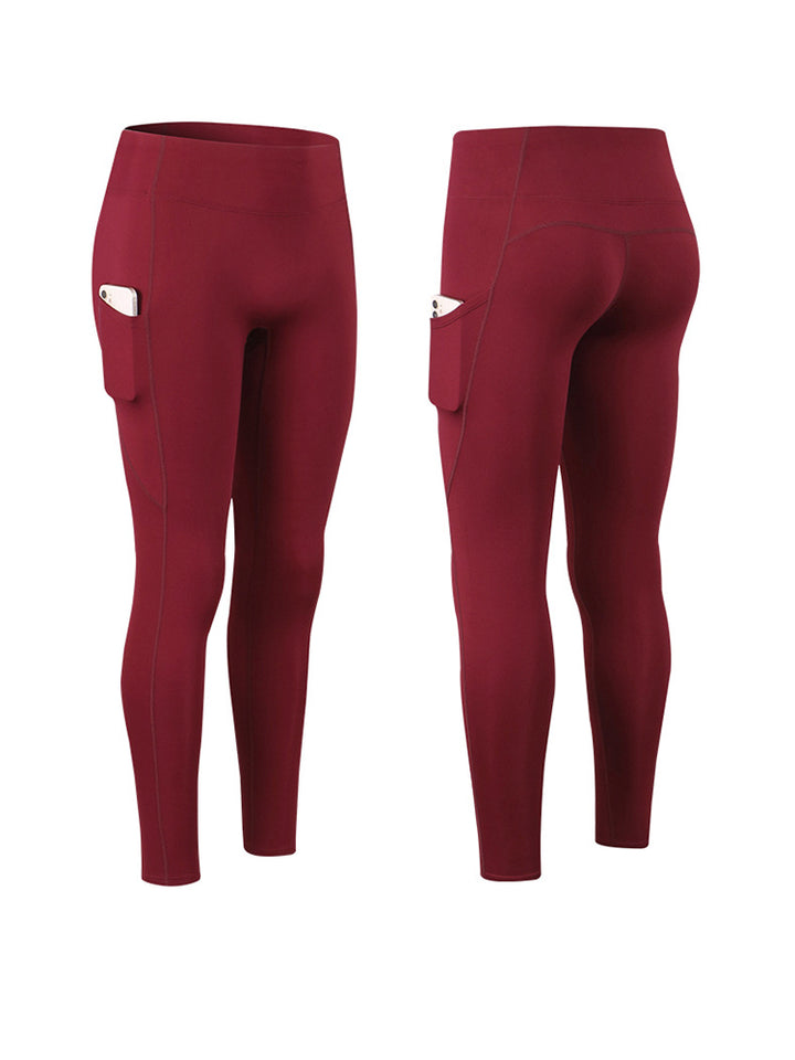 High Waist Fleece Yoga Fitness Thermal Bottoms