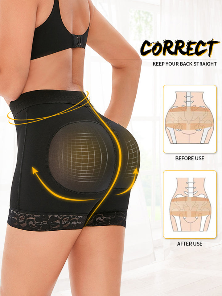 Non-Slip High Waist Hip Lift Shaper Boyshorts