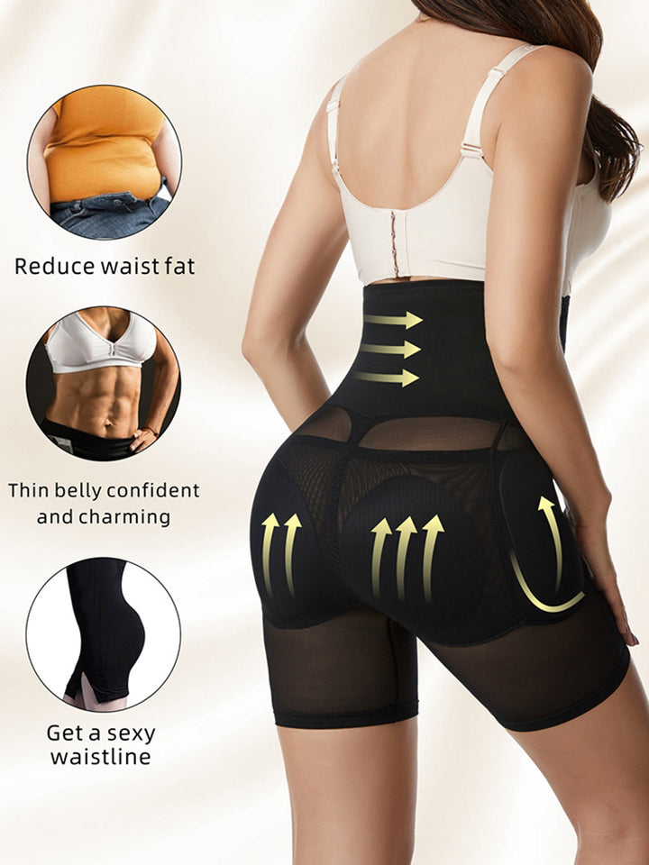 Butt Lifter High-Waisted Hip Enhancer Body Shaper sponge mat Pants Shapewear 