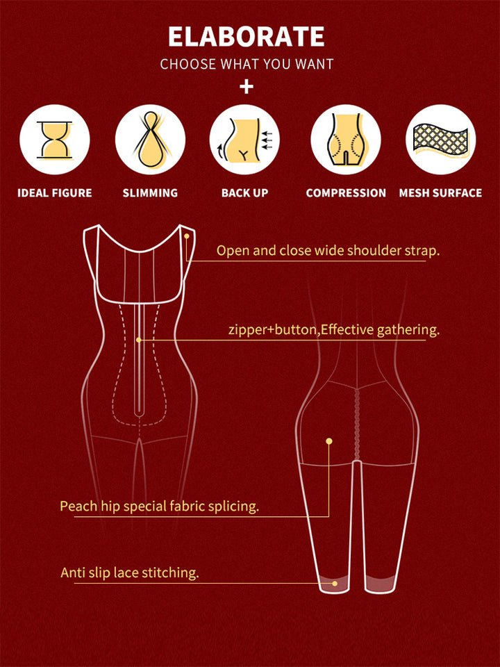 Women Hip Lifter Long Body Shapewear