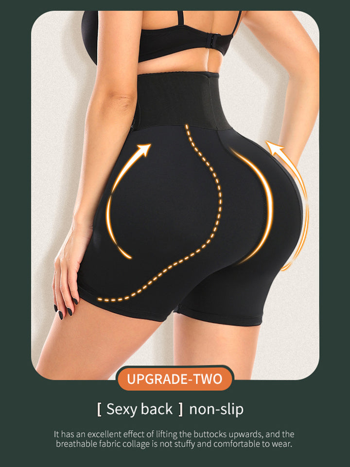 High Waist Removable Pad Butt Enhancer Tummy Control Shapewear