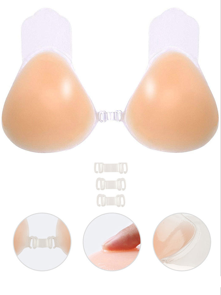 Smooth Silicone Teardrop Shape Invisible Lift Bra