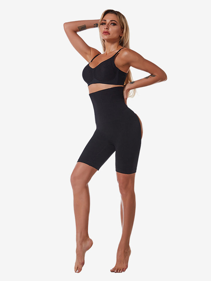 High Waist Seamless Open Buttocks Butt Lifter Boyshort Shapewear