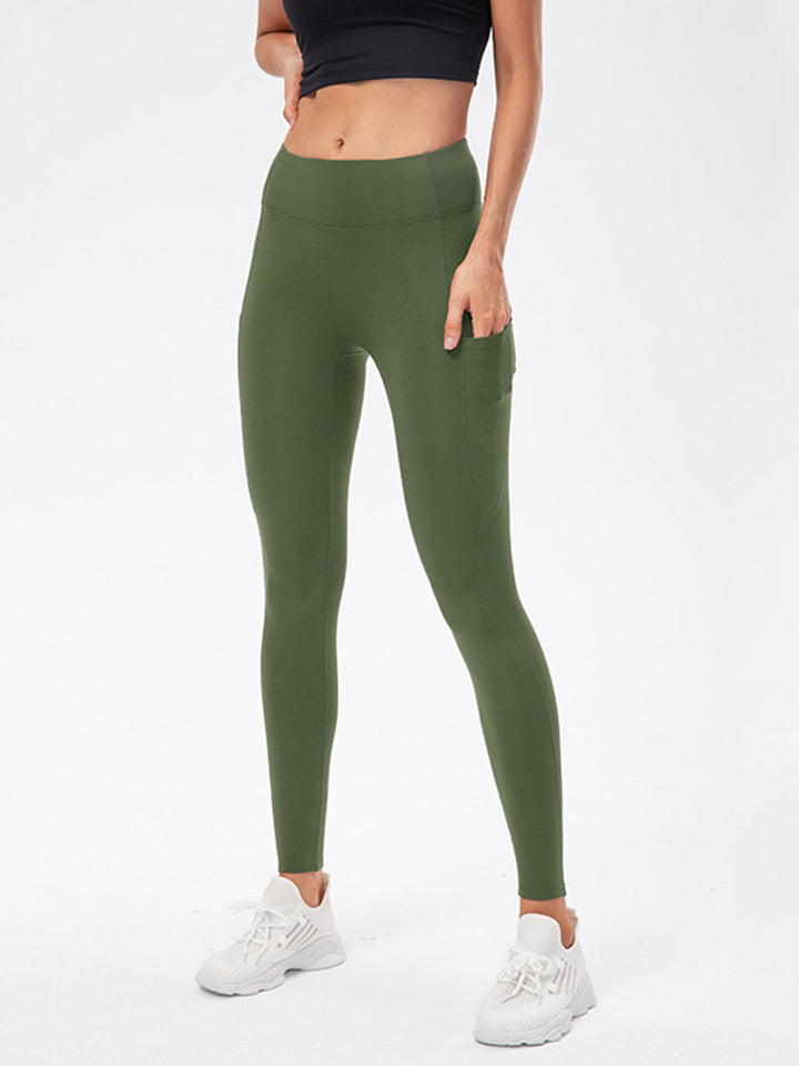 High Waist Fleece Yoga Fitness Thermal Bottoms