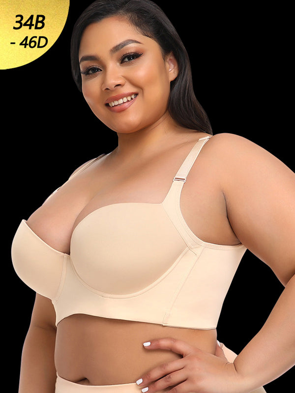 Women's Seamless Side Supportive Non-Wired Everyday Bra