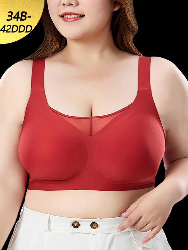 Minimizer Full Cup Thin and Soft Wireless Bra