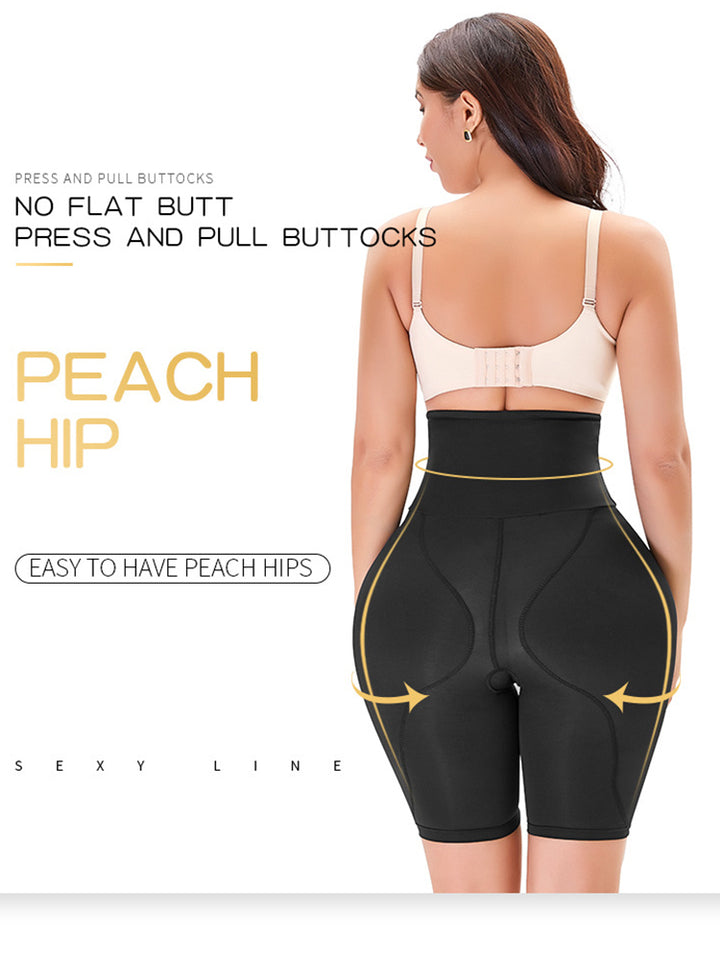 Sexy High-Waist Tummy Control Enhance Butt Padded Shaping Shorts