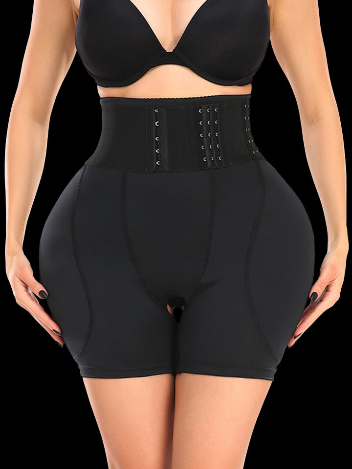 High Waist Removable Pad Butt Enhancer Tummy Control Shapewear