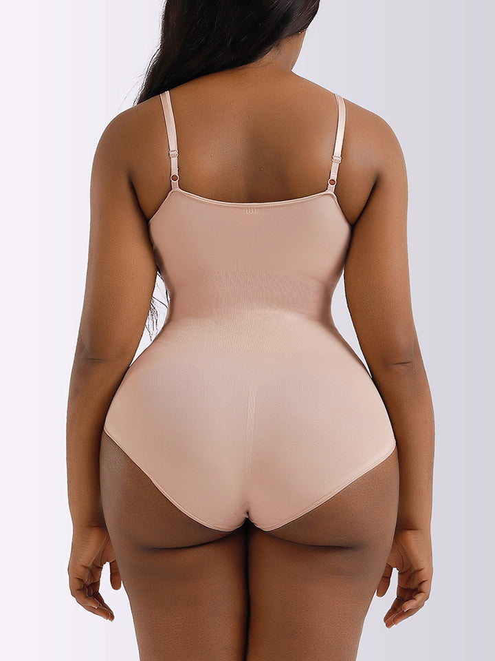 Seamless Sculpting Sling Shapewear Bodysuit