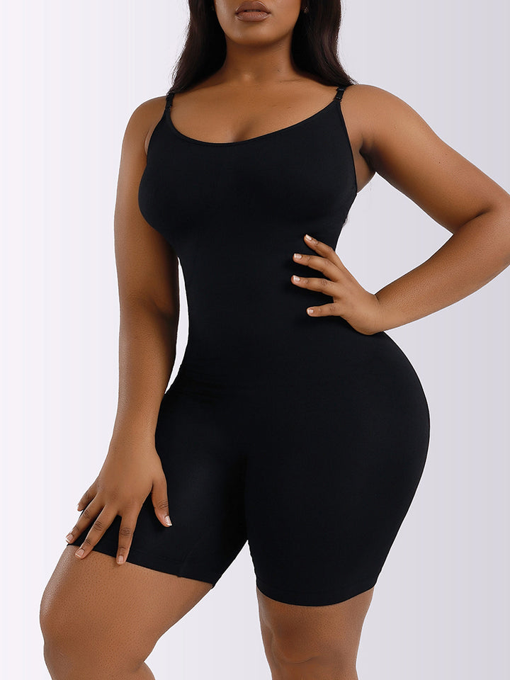 Seamless Sculpting Sling Shapewear Bodysuit