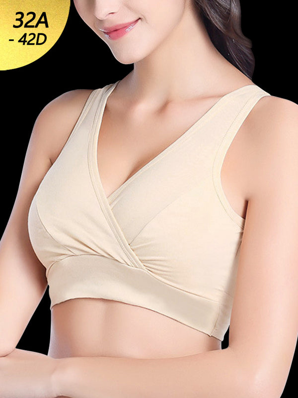 Women's Comfort Non-padded Wireless Sleep Bras